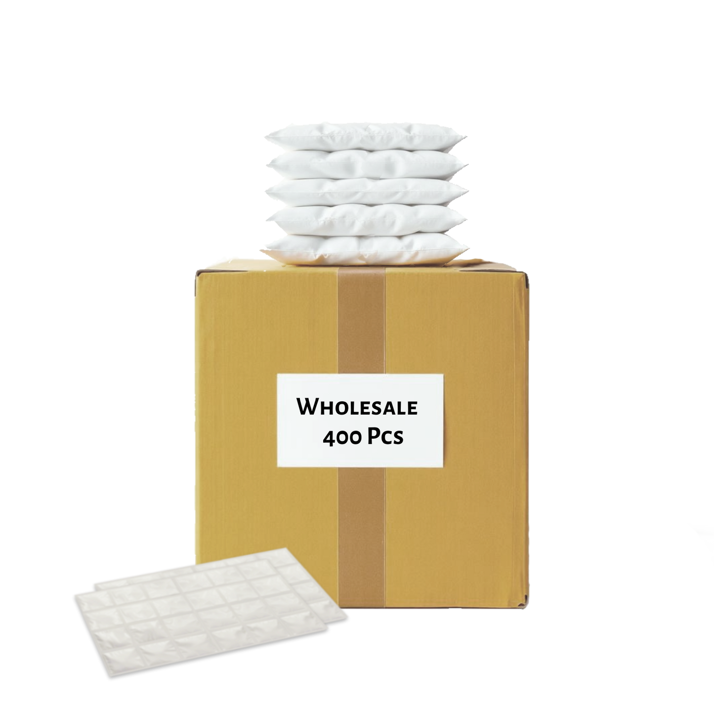 4-Ply, 24-Cube Ice Pack, 400 Sheets Wholesale