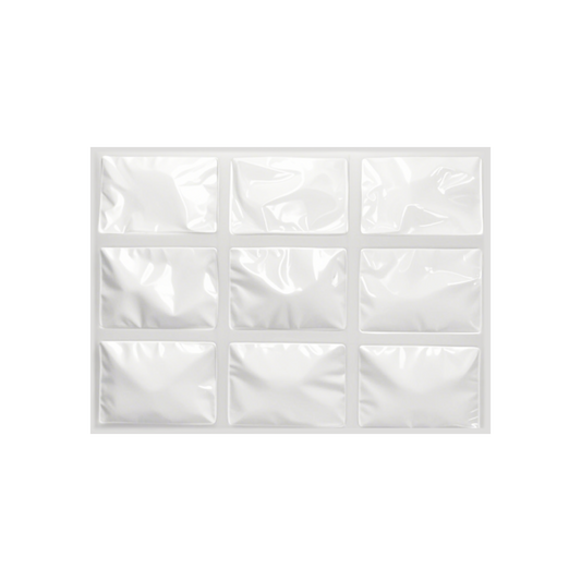 2-Ply, 9-Cube Ice Pack, 1 Sheet