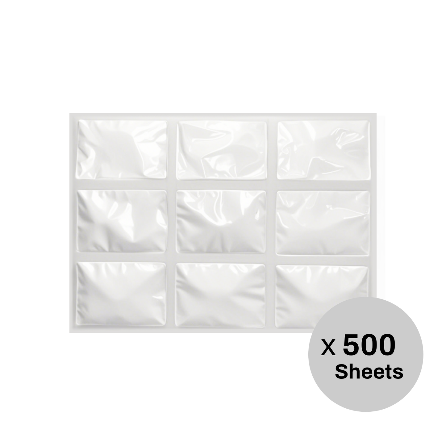 2-Ply, 9-Cube Ice Pack, 500 Sheets Wholesale