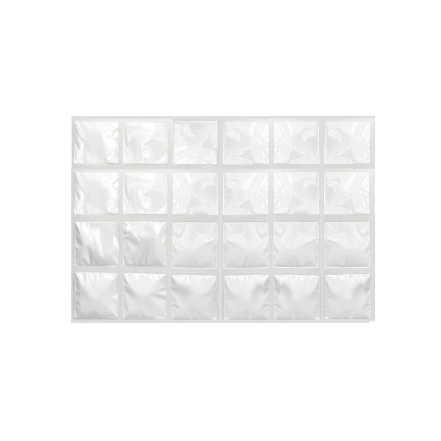 2-Ply, 24-Cube Ice Pack, 1 Sheet
