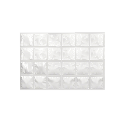 2-Ply, 24-Cube Ice Pack, 1 Sheet