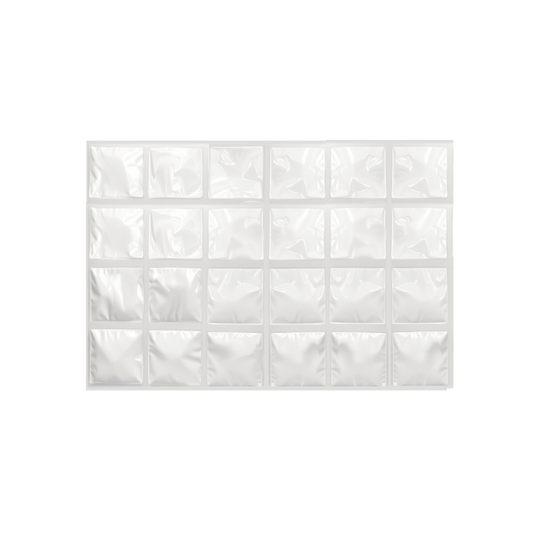 2-Ply, 24-Cube Ice Pack, 1 Sheet