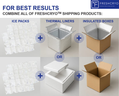 2-Ply, 24-Cube Ice Pack, 1 Sheet