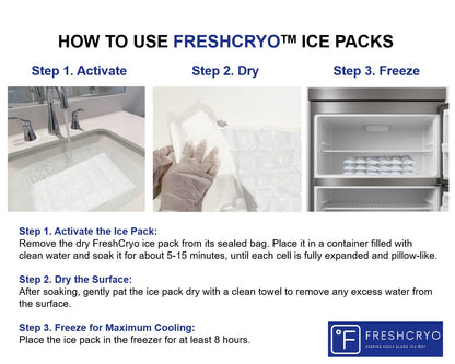 4-Ply, 24-Cube Ice Pack, 1 Sheet