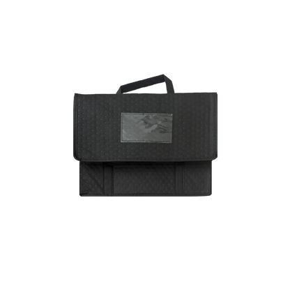 Insulated Food Delivery Bag -  Thermal Carrier with Handle | Black Small 100 Pcs Wholesale